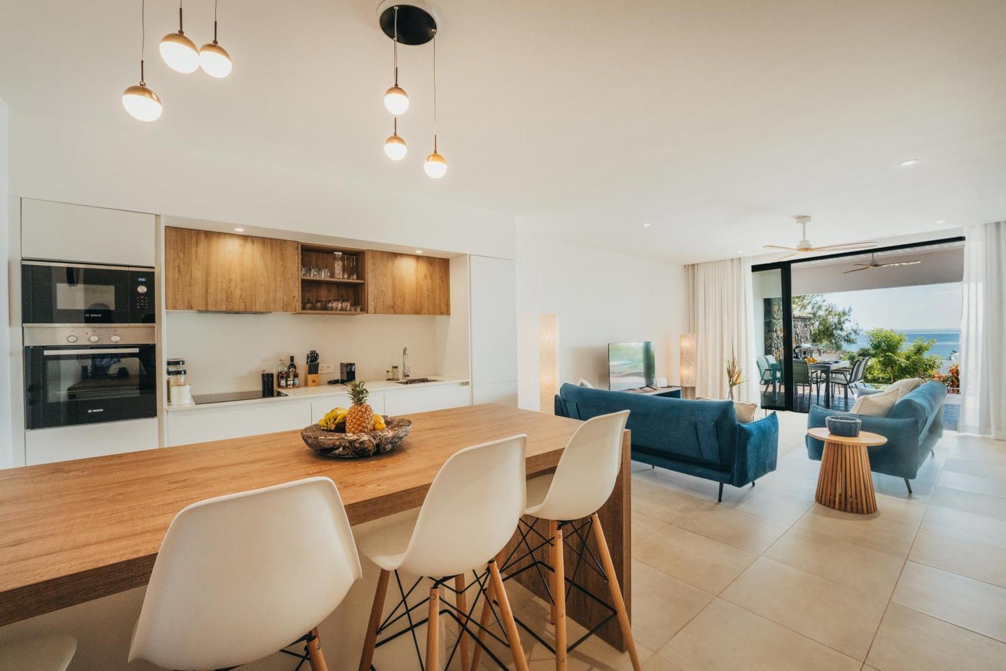 Appartement De Luxe Piscine Et Vue Mer Rivière Noire Exterior foto